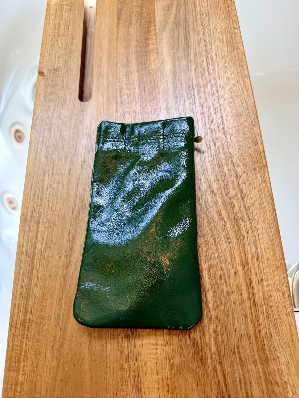 Clare V Glasses Pouch in Army NWT $95